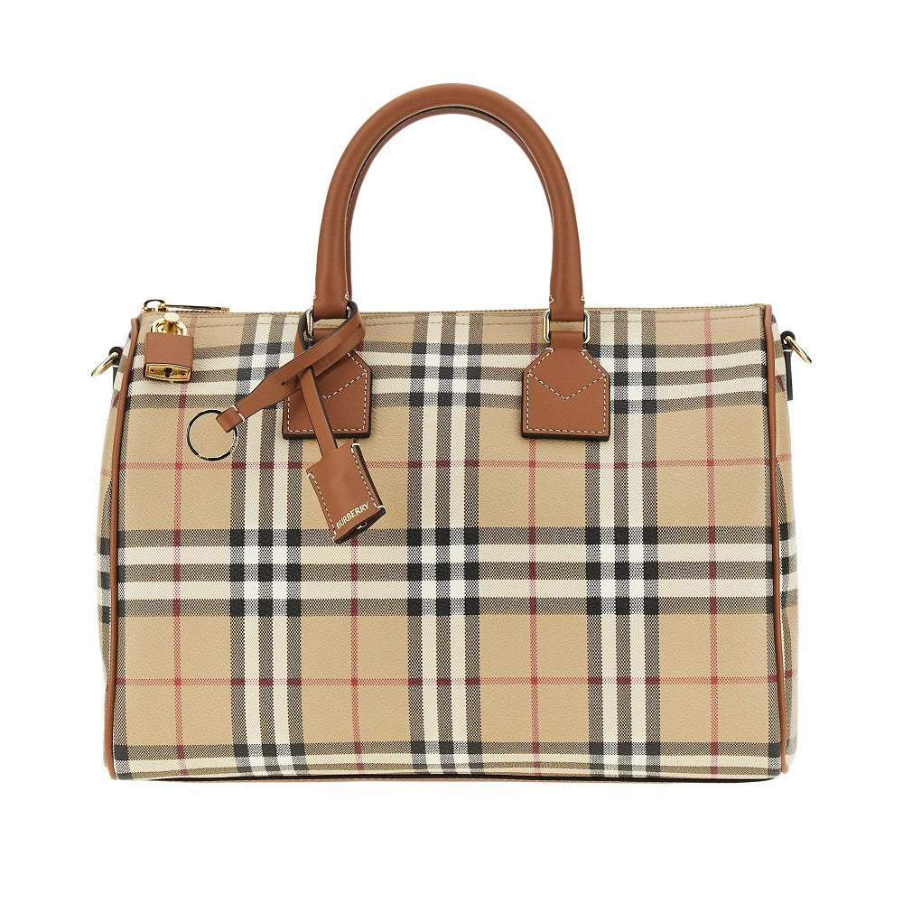 Burberry Women Medium Check Bowling Bag BURBERRY