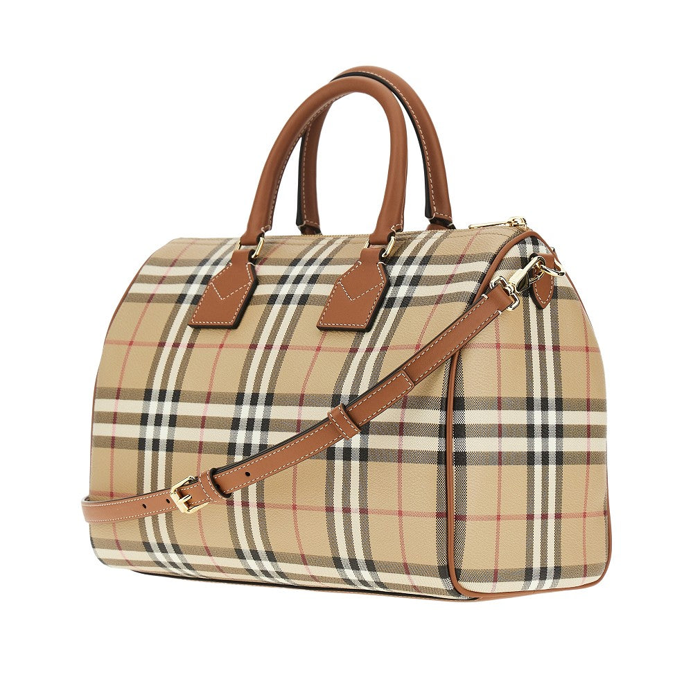 Burberry Women Medium Check Bowling Bag BURBERRY