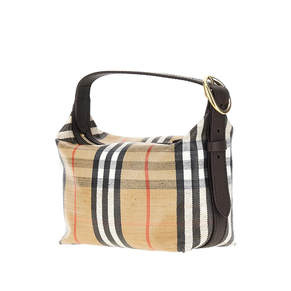 Burberry Women Check Canvas 'Highlands' Shoulder Bag BURBERRY