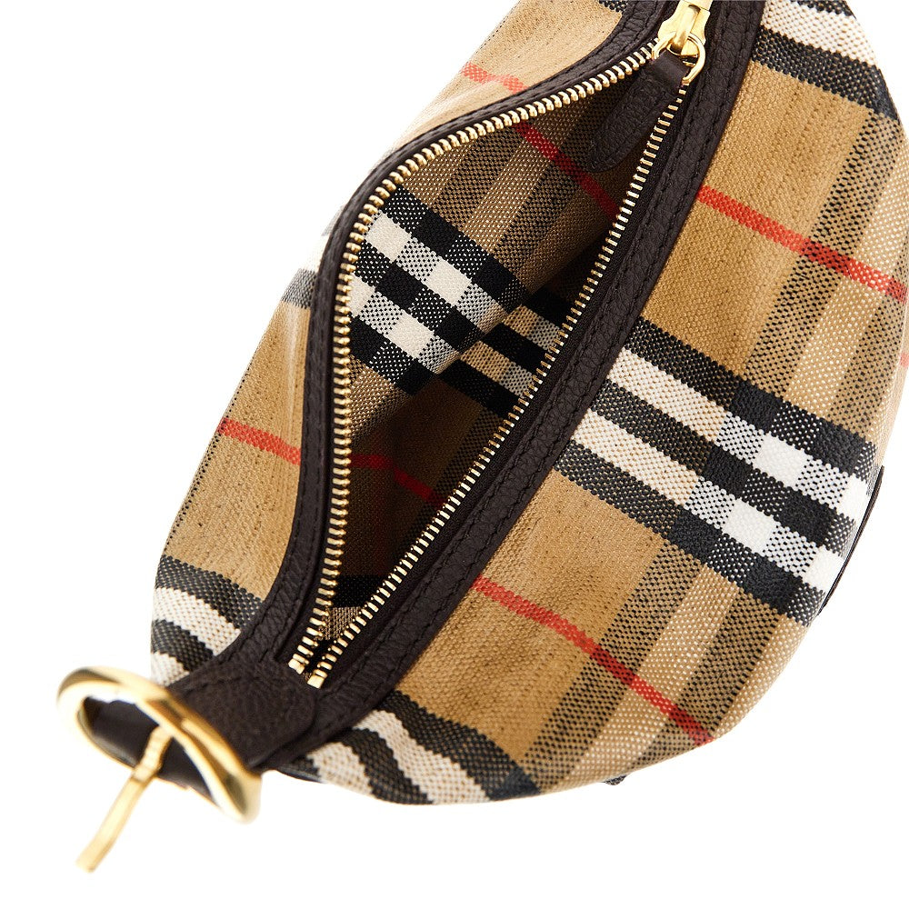 Burberry Women Check Canvas 'Highlands' Shoulder Bag BURBERRY