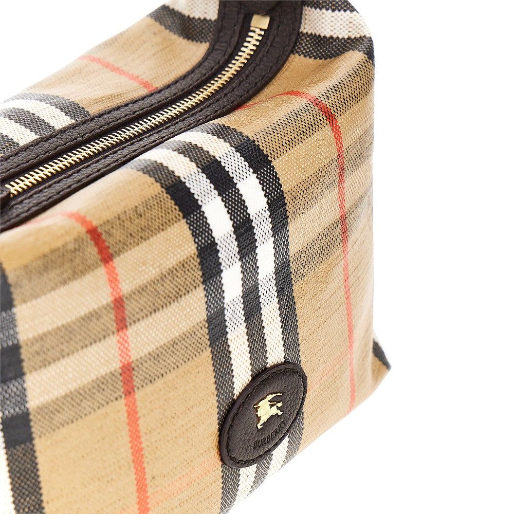 Burberry Women Check Canvas 'Highlands' Shoulder Bag BURBERRY