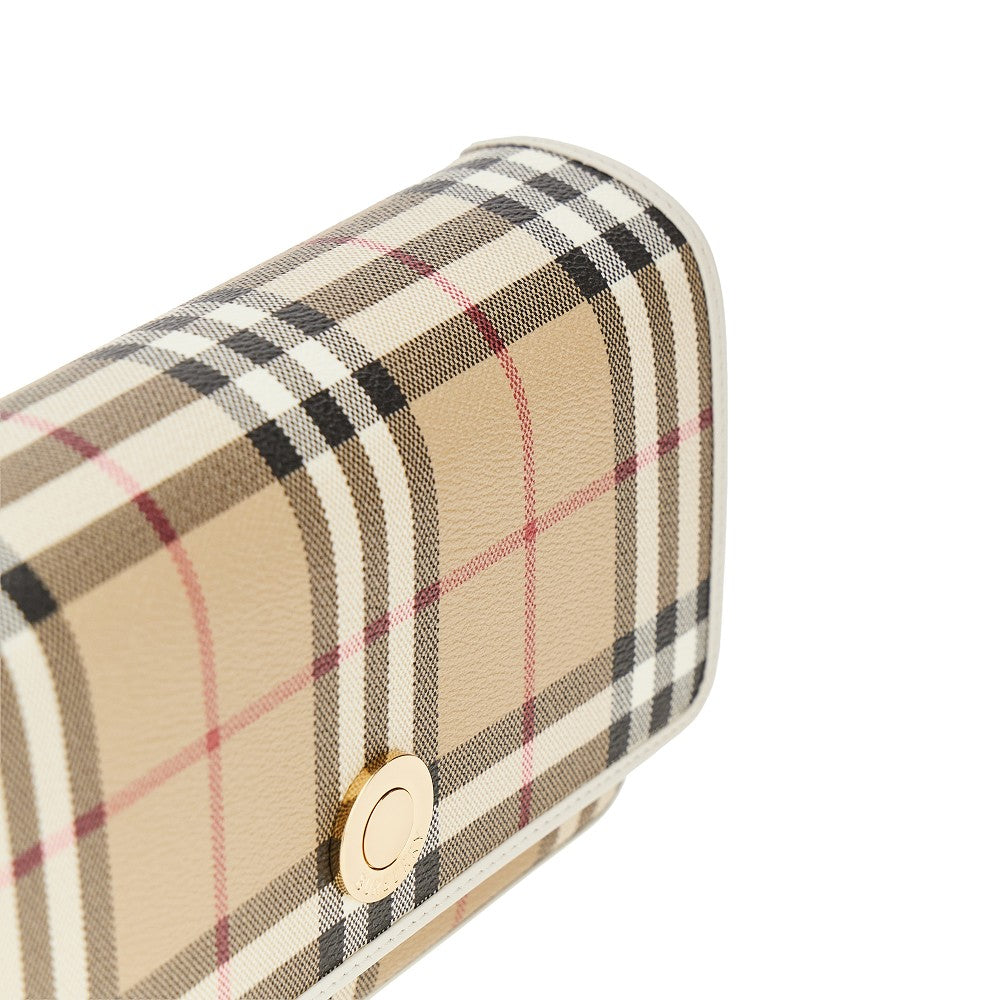 Burberry Women Check Coated Canvas 'Hampshire' Bag BURBERRY