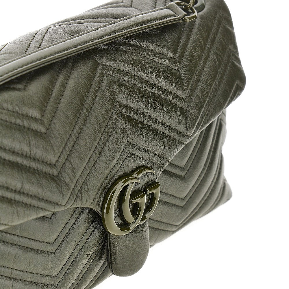 Gucci Women Matelassé Leather Medium 'Gg Marmont' Bag GUCCI