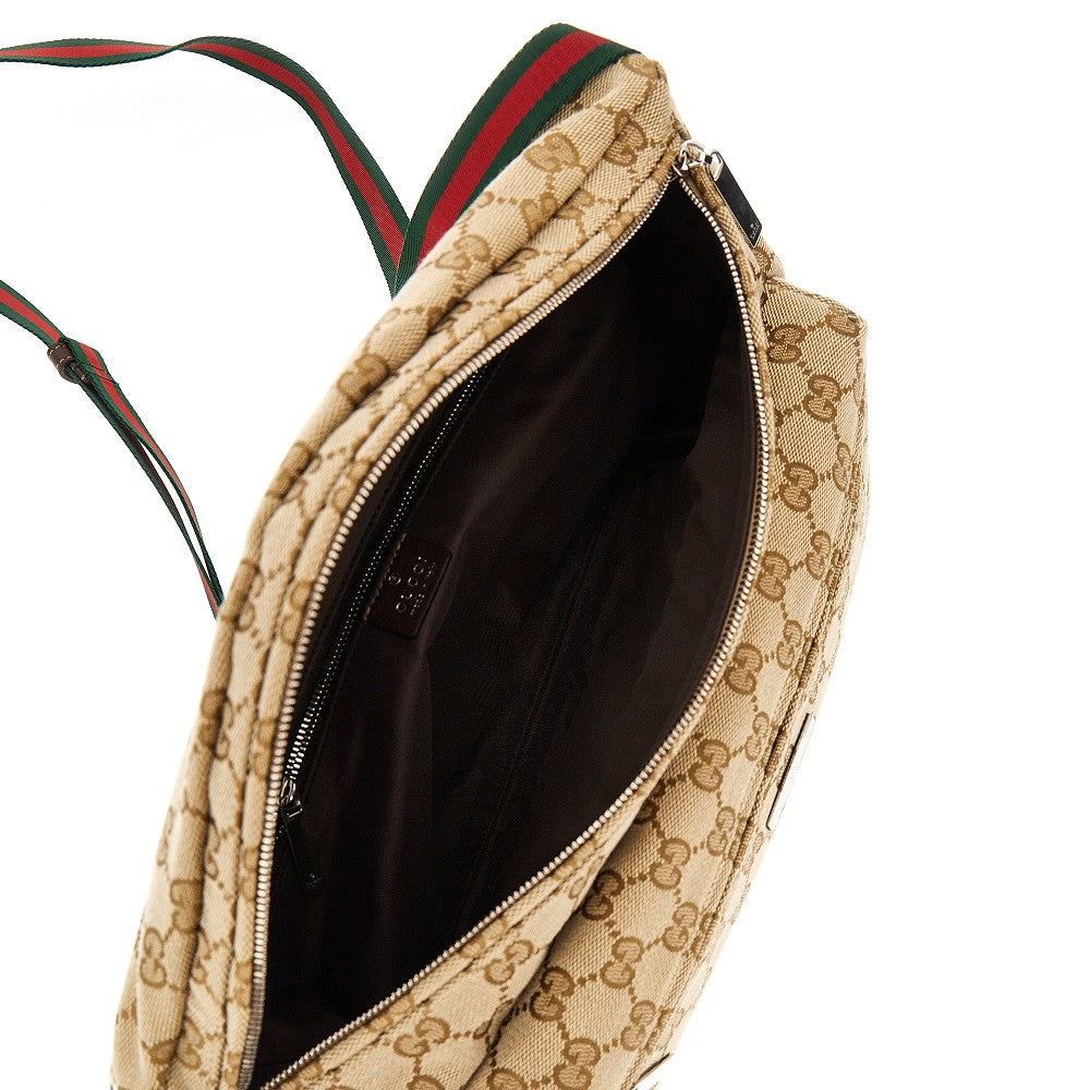 Gucci Men Crossbody Bag With Web Ribbon GUCCI