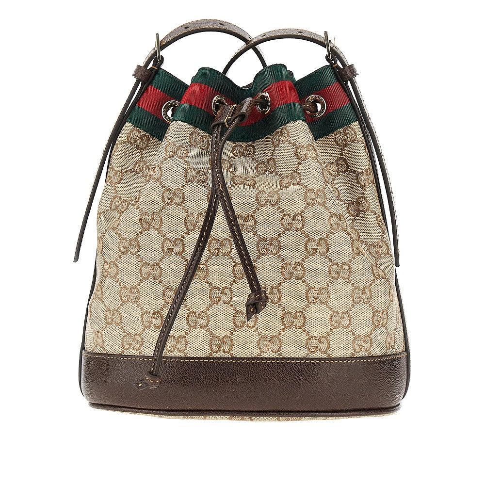 Gucci Women Coated Gg Fabric Mini Bucket Bag GUCCI