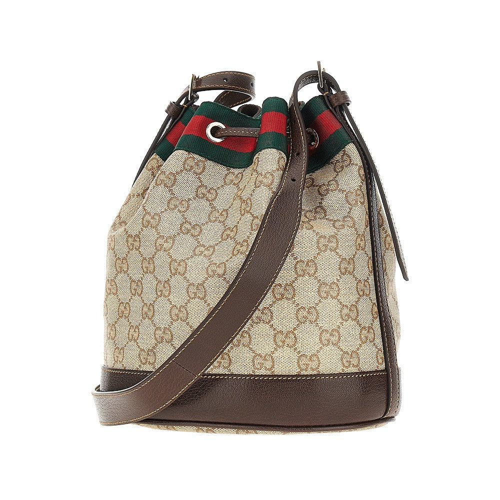 Gucci Women Coated Gg Fabric Mini Bucket Bag GUCCI