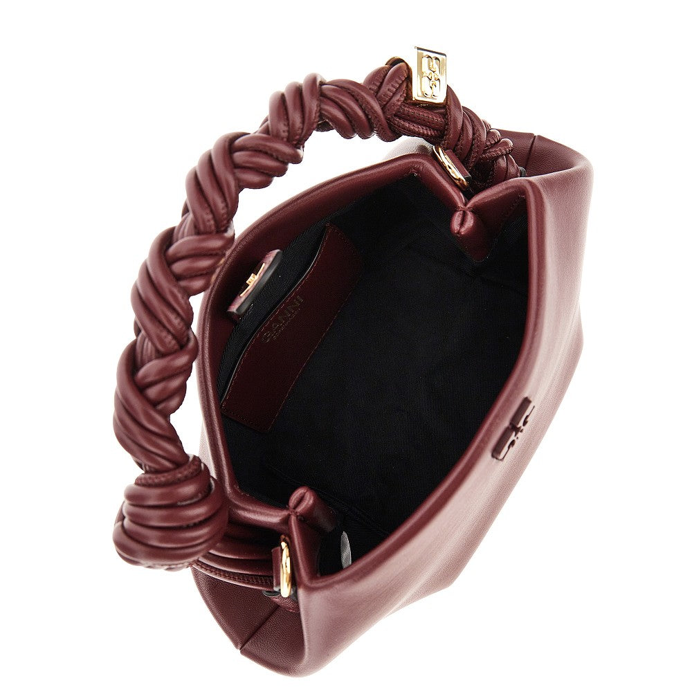 Ganni Women Recycled Leather 'Bou' Mini Bag GANNI