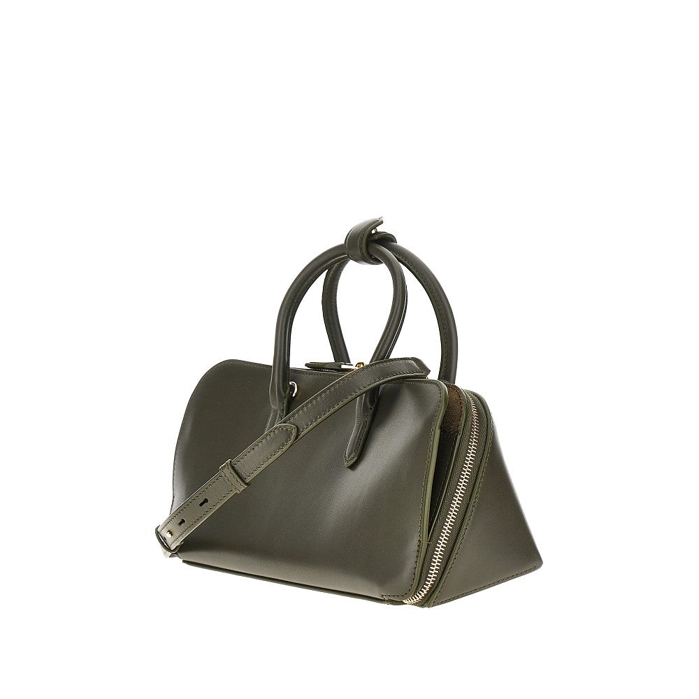 Alaia Women Box Leather Small 'Delta' Bag ALAIA