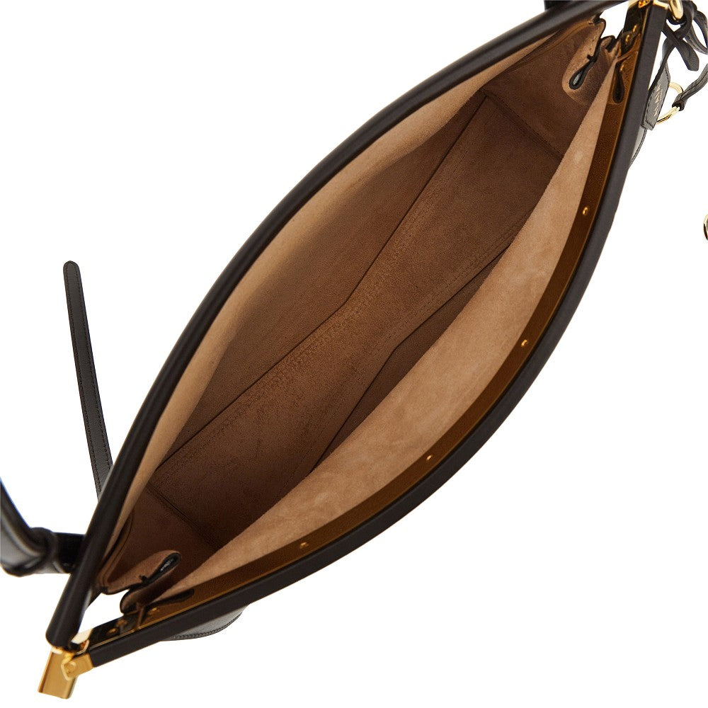 Alaia Women Medium 'Le Click East West' Leather Bag ALAIA