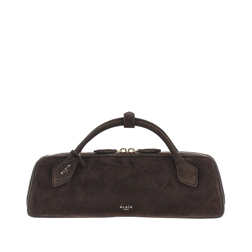Alaia Women Suede Leather 'Le Teckel' Clutch ALAIA