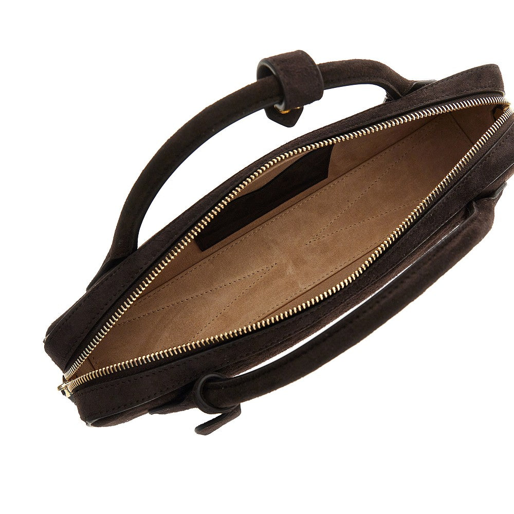 Alaia Women Suede Leather 'Le Teckel' Clutch ALAIA