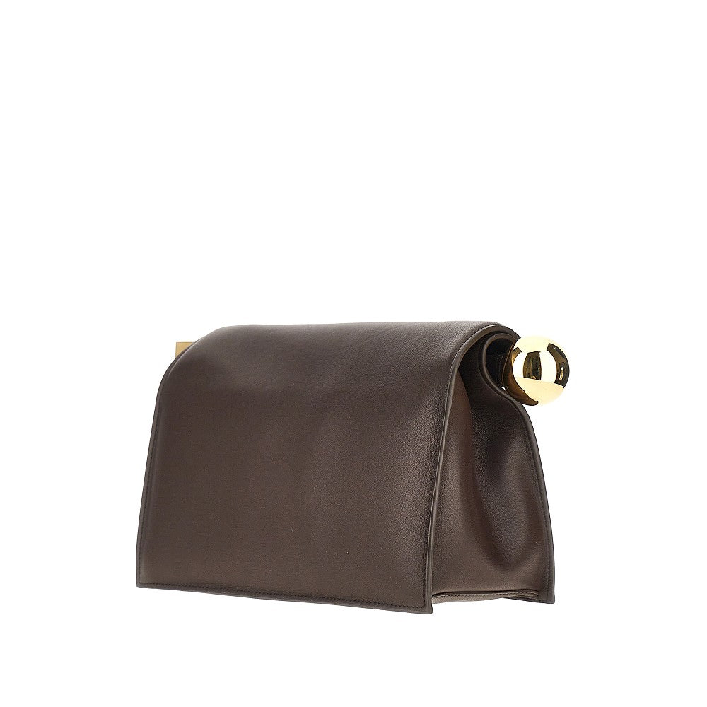 Jacquemus Women Nappa Leather 'Rond Carré' Clutch JACQUEMUS