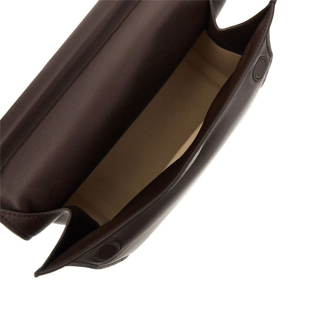 Jacquemus Women Nappa Leather 'Rond Carré' Clutch JACQUEMUS