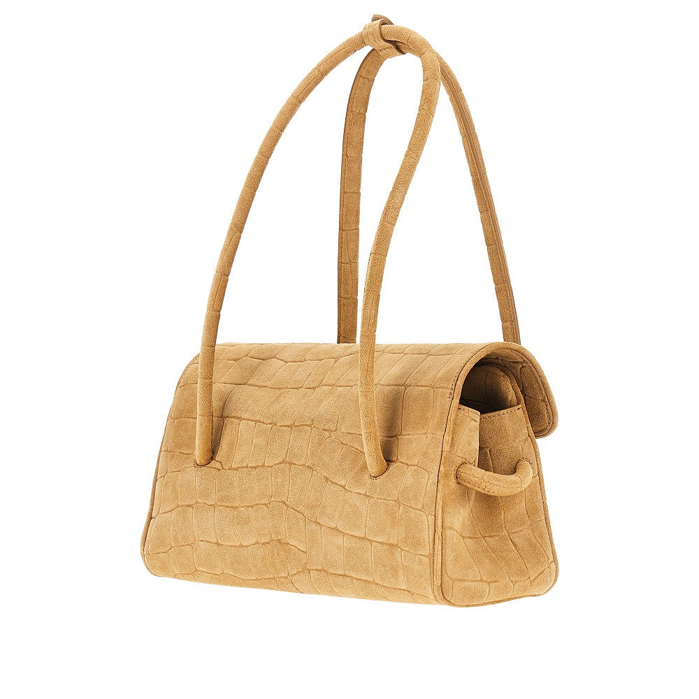 Jacquemus Women Embossed Suede Leather 'Turismo Long' Bag JACQUEMUS