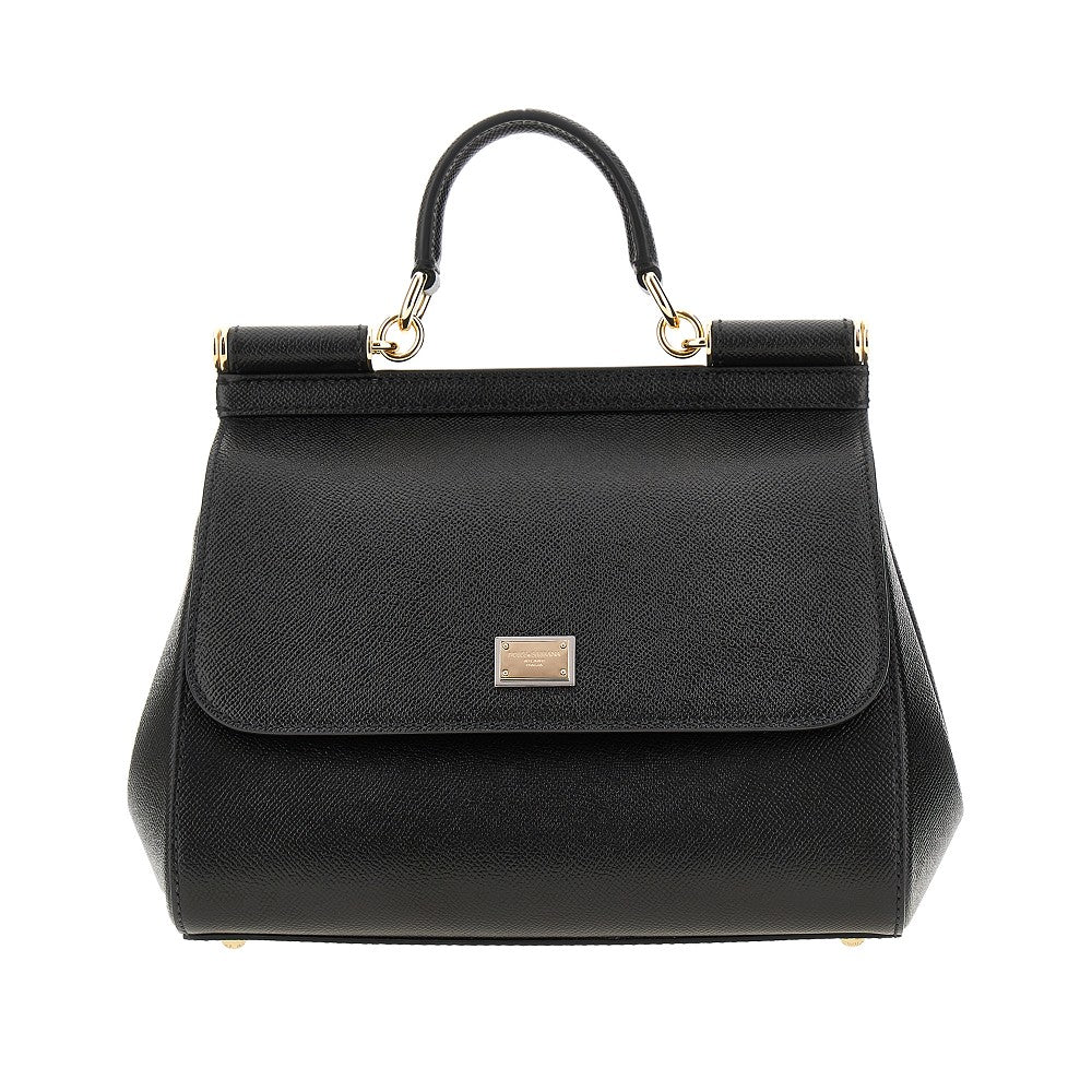 Dolce&Gabbana Women Dauphine Leather Large 'Sicily' Bag DOLCE & GABBANA