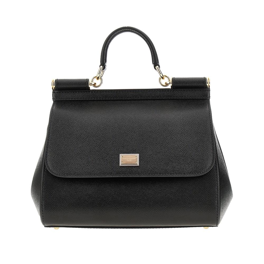 Dolce&Gabbana Women Dauphine Leather Large 'Sicily' Bag DOLCE & GABBANA