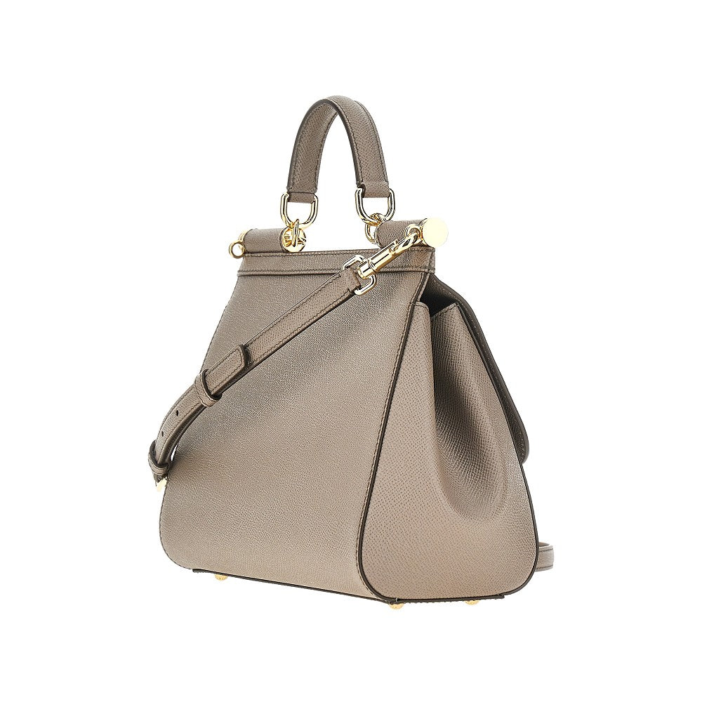 Dolce&Gabbana Women Dauphine Leather Large 'Sicily' Bag DOLCE & GABBANA