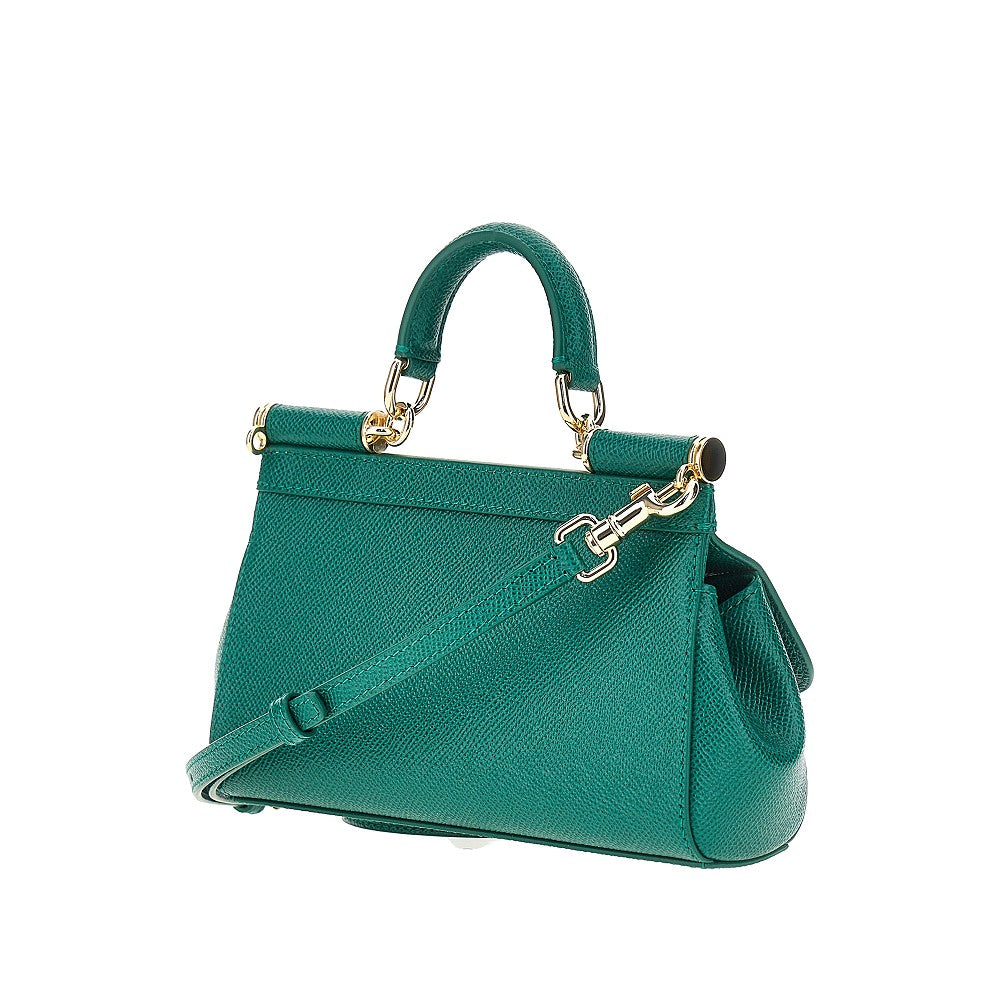 Dolce&Gabbana Women Dauphine Leather Mini 'Sicily' Bag DOLCE & GABBANA
