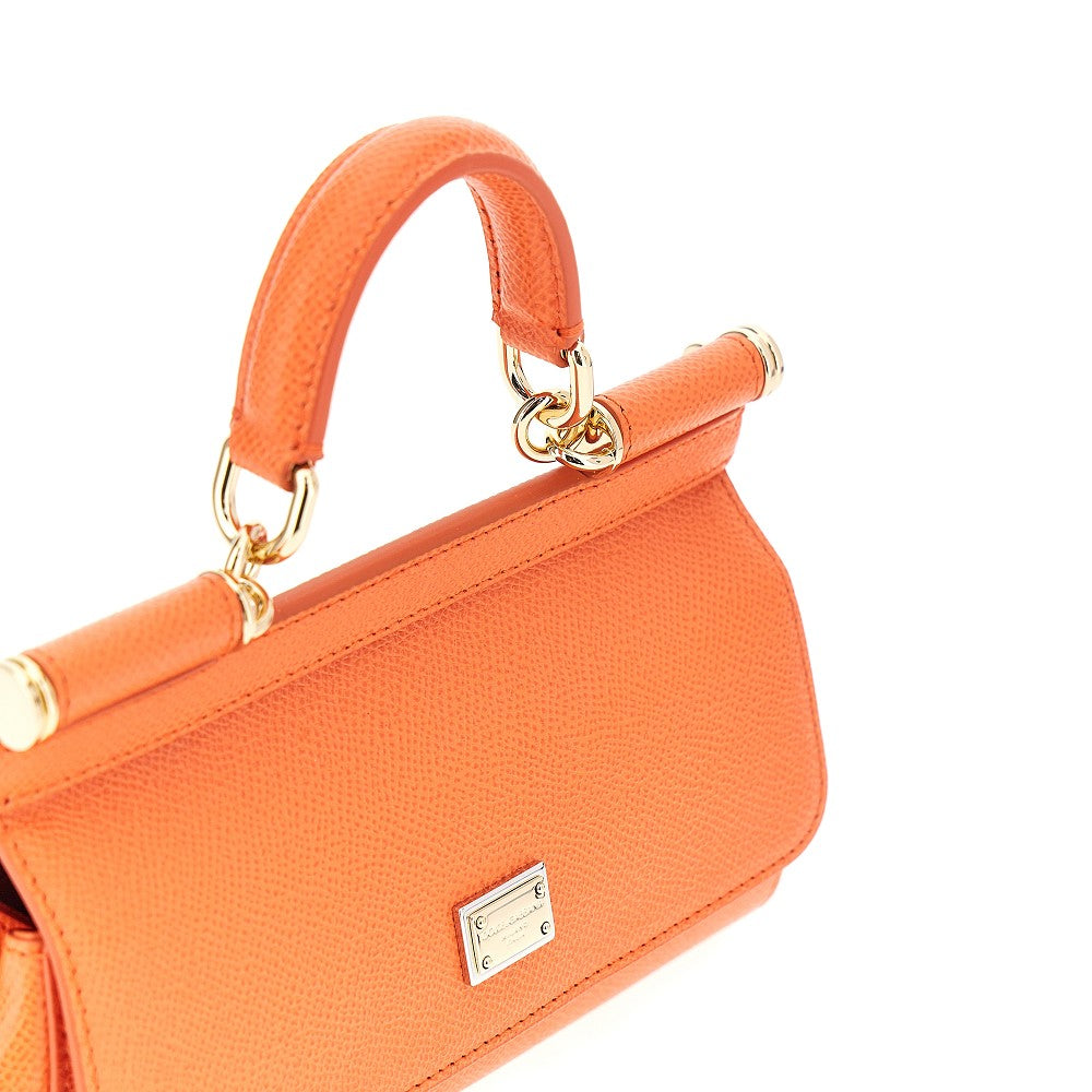 Dolce&Gabbana Women Dauphine Leather Mini 'Sicily' Bag DOLCE & GABBANA