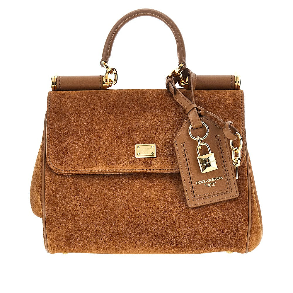 Dolce&Gabbana Women Suede Leather 'My Sicily' Bag DOLCE & GABBANA