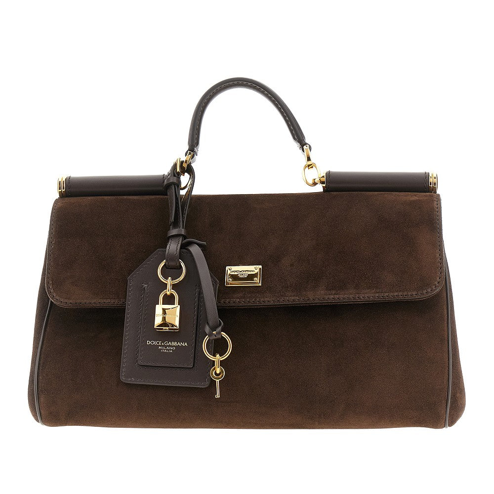 Dolce&Gabbana Women Suede Leather 'My Sicily' Handbag DOLCE & GABBANA