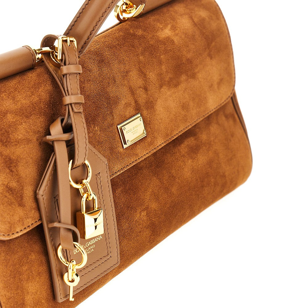 Dolce&Gabbana Women Suede Leather 'My Sicily' Handbag DOLCE & GABBANA