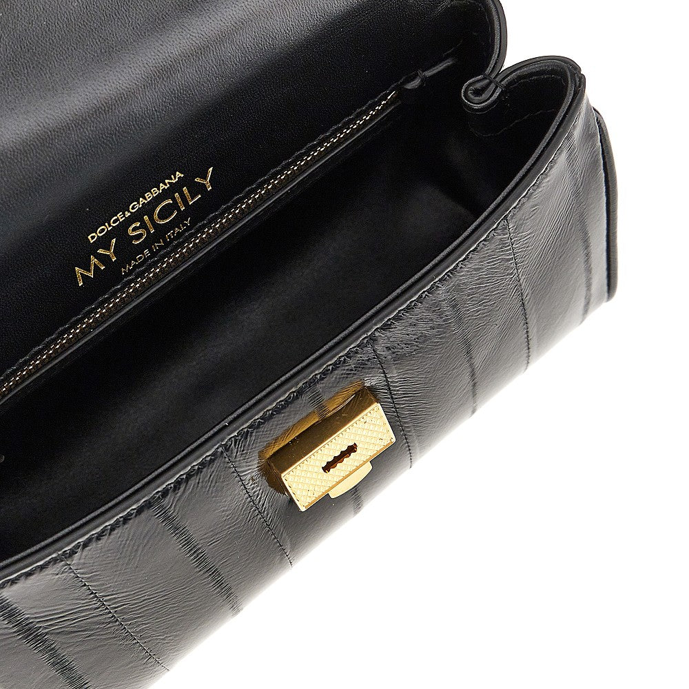 Dolce&Gabbana Women Eel Leather Mini 'My Sicily' Bag DOLCE & GABBANA
