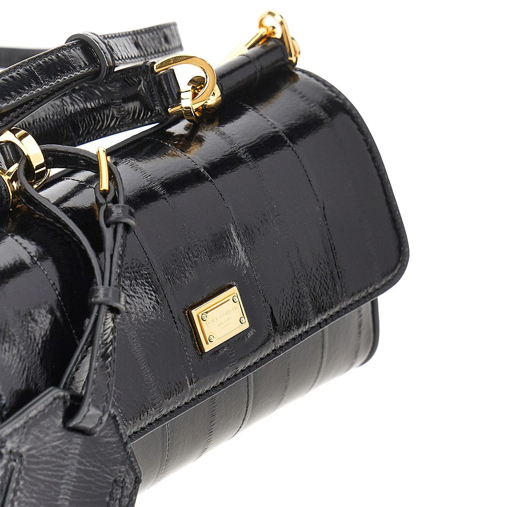 Dolce&Gabbana Women Eel Leather Mini 'My Sicily' Bag DOLCE & GABBANA