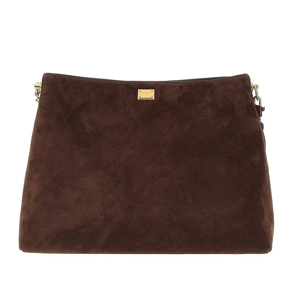 Dolce&Gabbana Women 'Vittoria' Suede Leather Big Bag DOLCE & GABBANA
