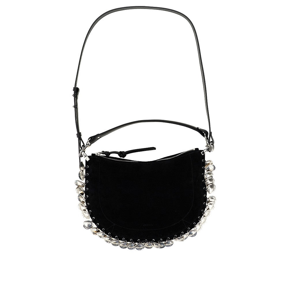 Isabel Marant Women Suede Leather Oskan Soft Zip Bag ISABEL MARANT