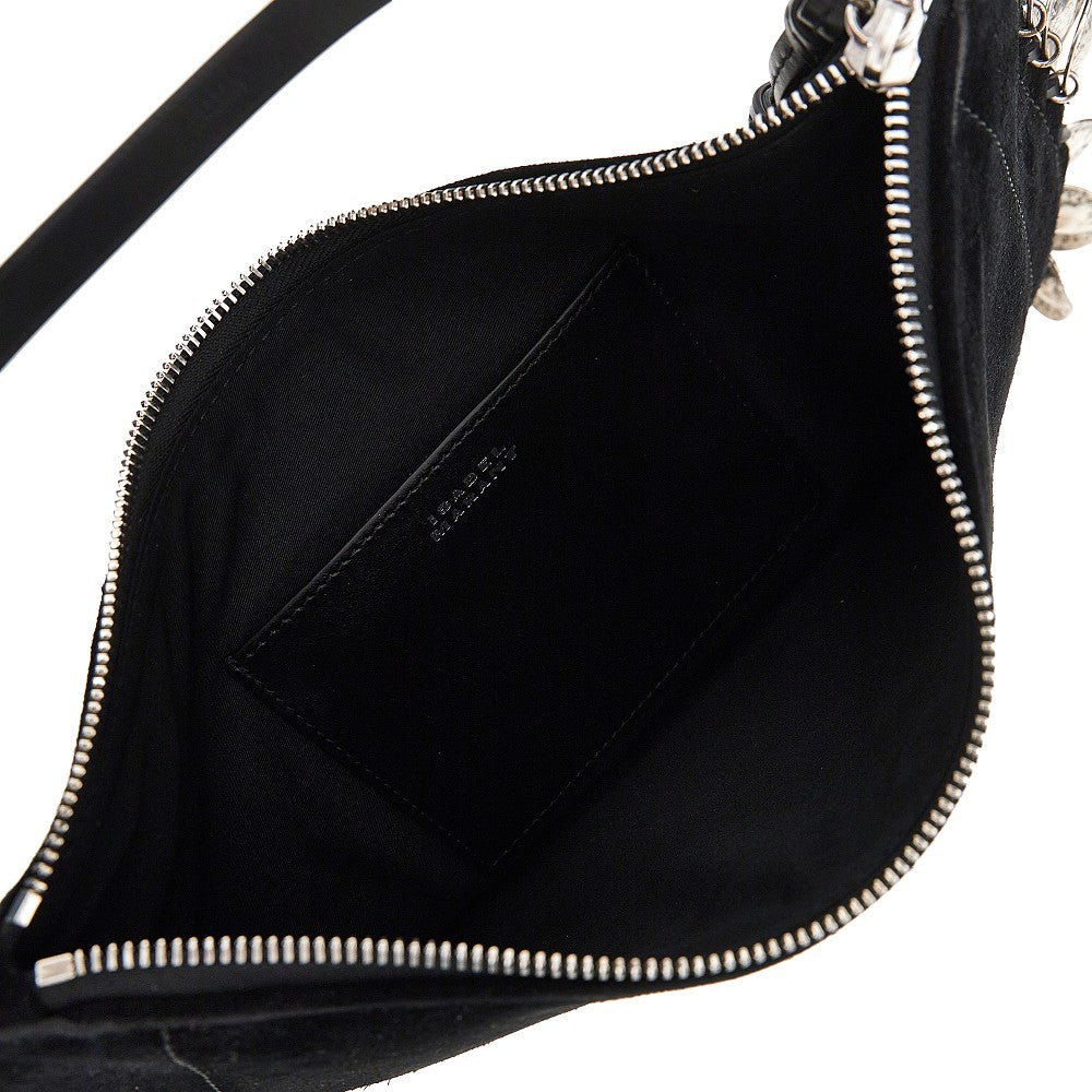 Isabel Marant Women Suede Leather Oskan Soft Zip Bag ISABEL MARANT