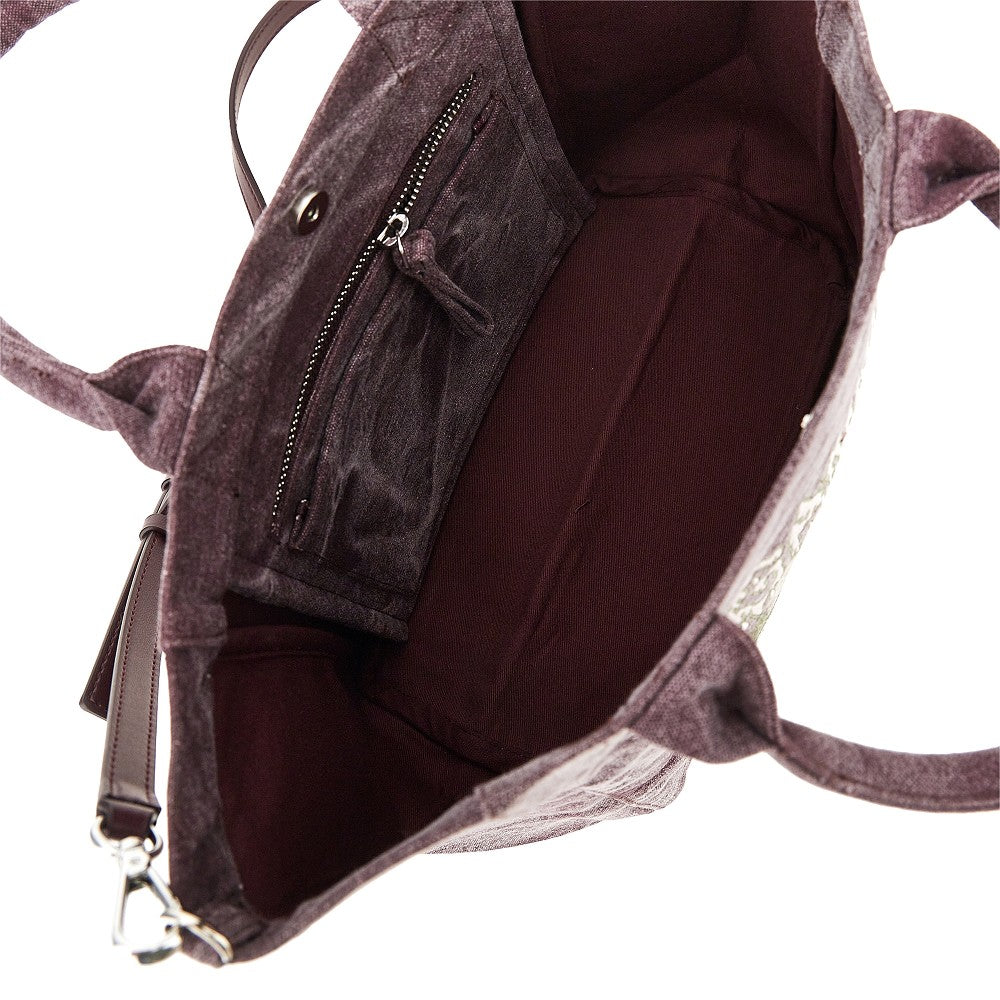 Ganni Women Small 'Forest Teddy' Tote Bag GANNI