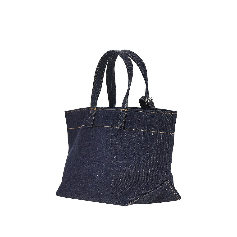 A.P.C. Women Denim Small 'Le Drummer Toile' Bag A.P.C.