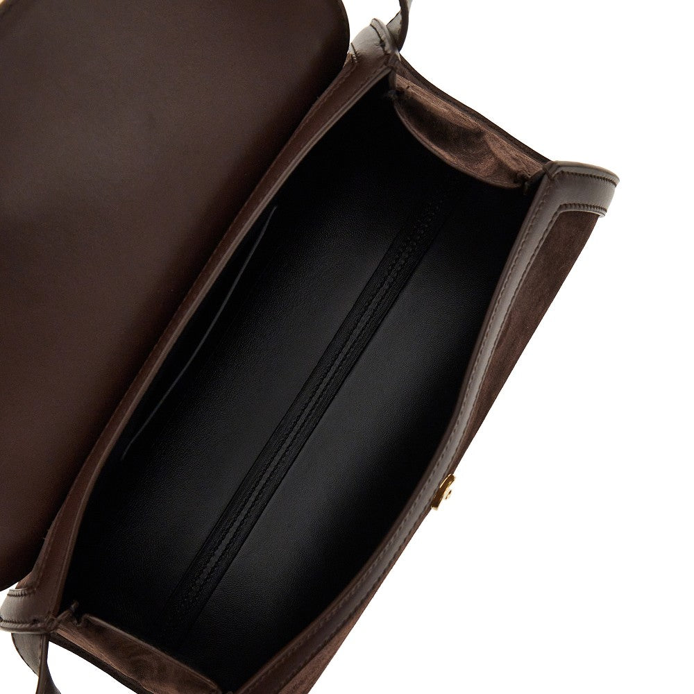 Jil Sander Women Suede Leather Small 'Cannolo' Bag JIL SANDER