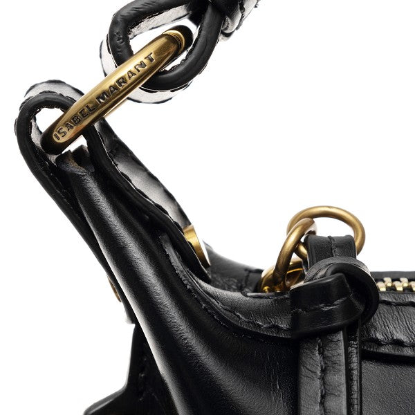 Isabel Marant Women Leather Oskan Moon Bag ISABEL MARANT