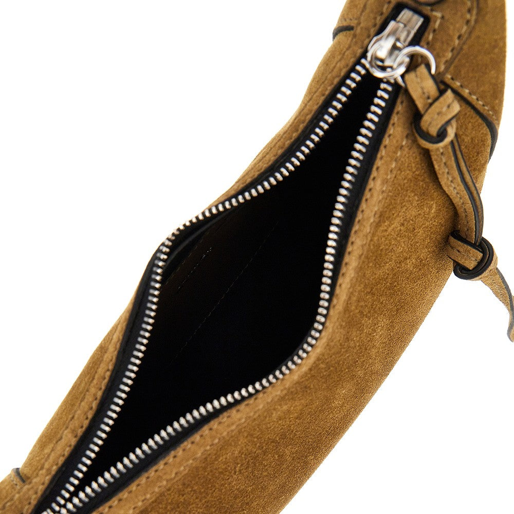 Isabel Marant Women Suede Leather Oskan Moon Bag ISABEL MARANT