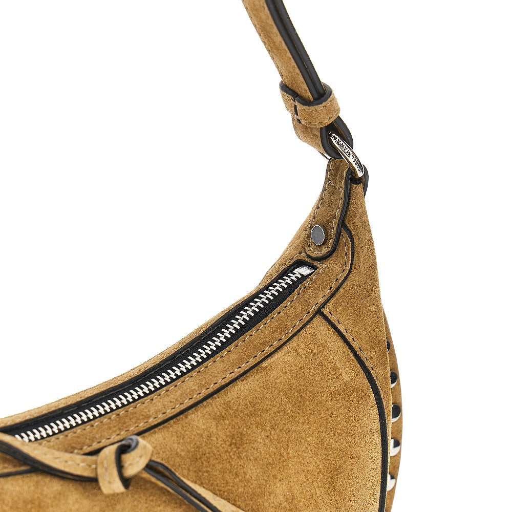 Isabel Marant Women Suede Leather Oskan Moon Bag ISABEL MARANT