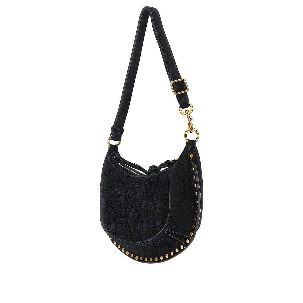 Isabel Marant Women Suede Leather Oskan Moon Bag ISABEL MARANT