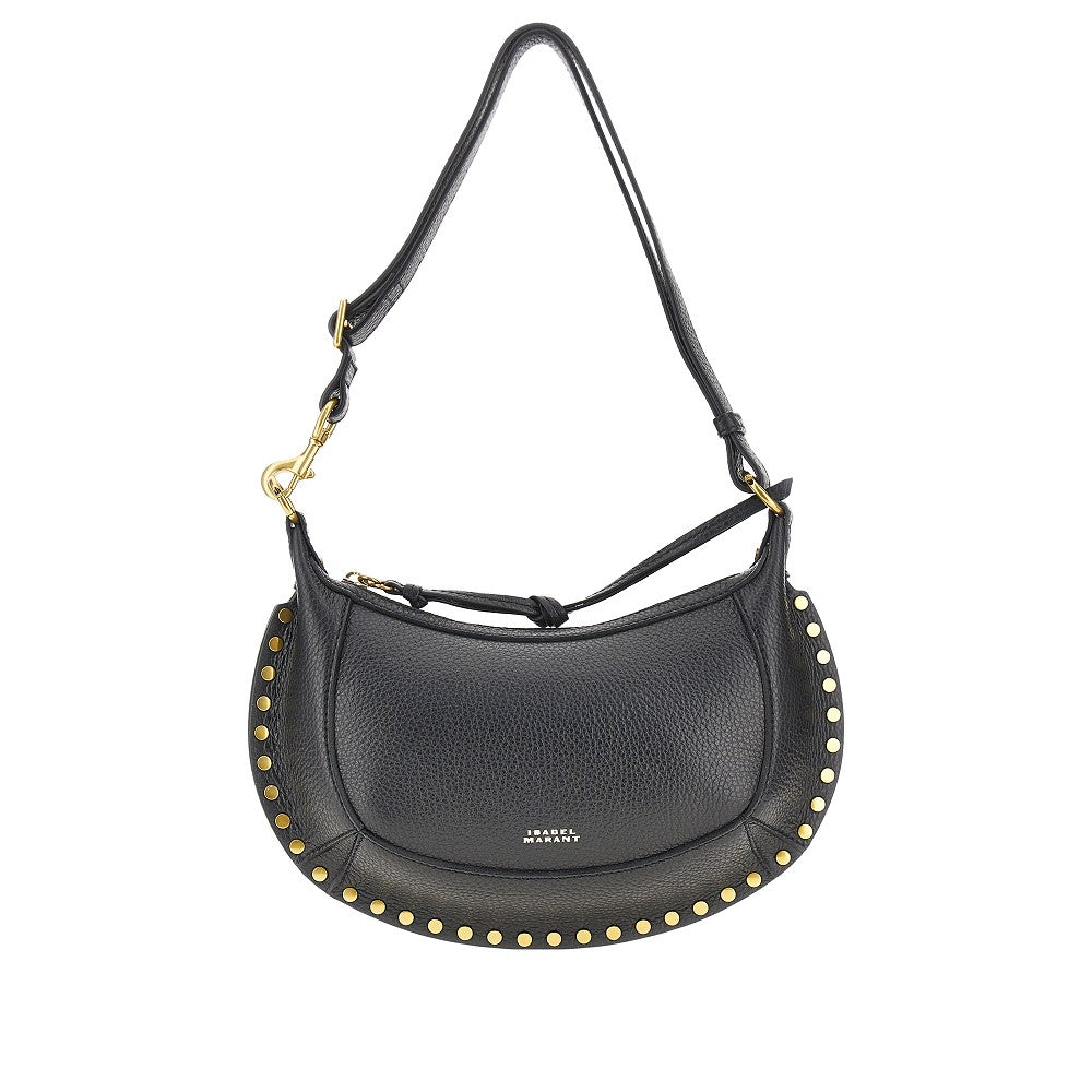 Isabel Marant Women Grained Leather Oskan Moon Bag ISABEL MARANT
