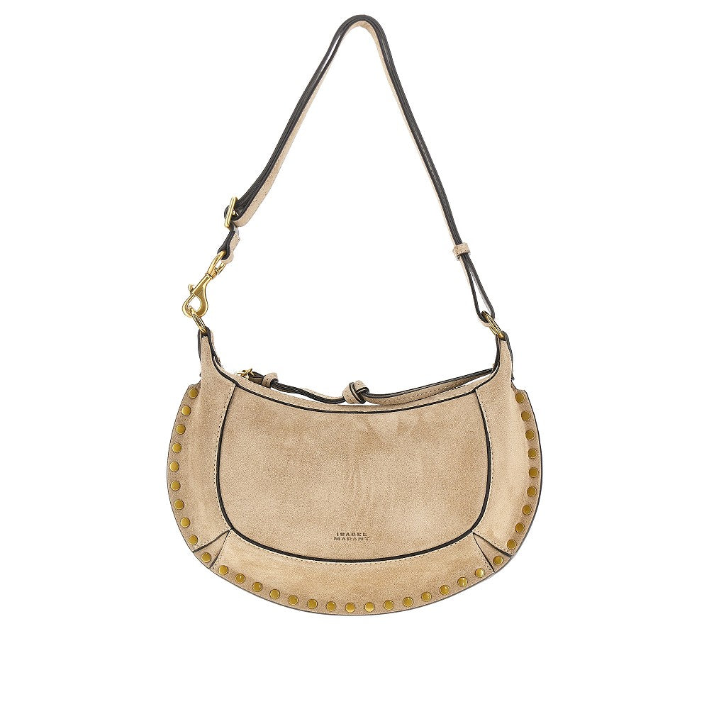 Isabel Marant Women Suede Leather Oskan Moon Bag ISABEL MARANT