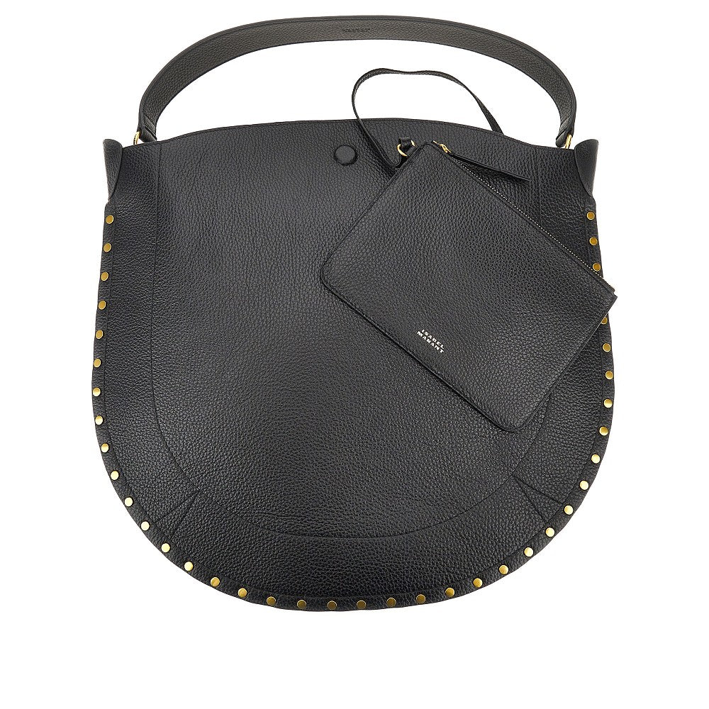 Isabel Marant Women Grained Leather Oskan Hobo Soft Bag ISABEL MARANT