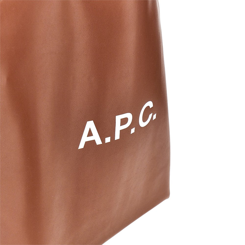 A.P.C. Women Faux Leather 'Ninon Small' Tote Bag A.P.C.