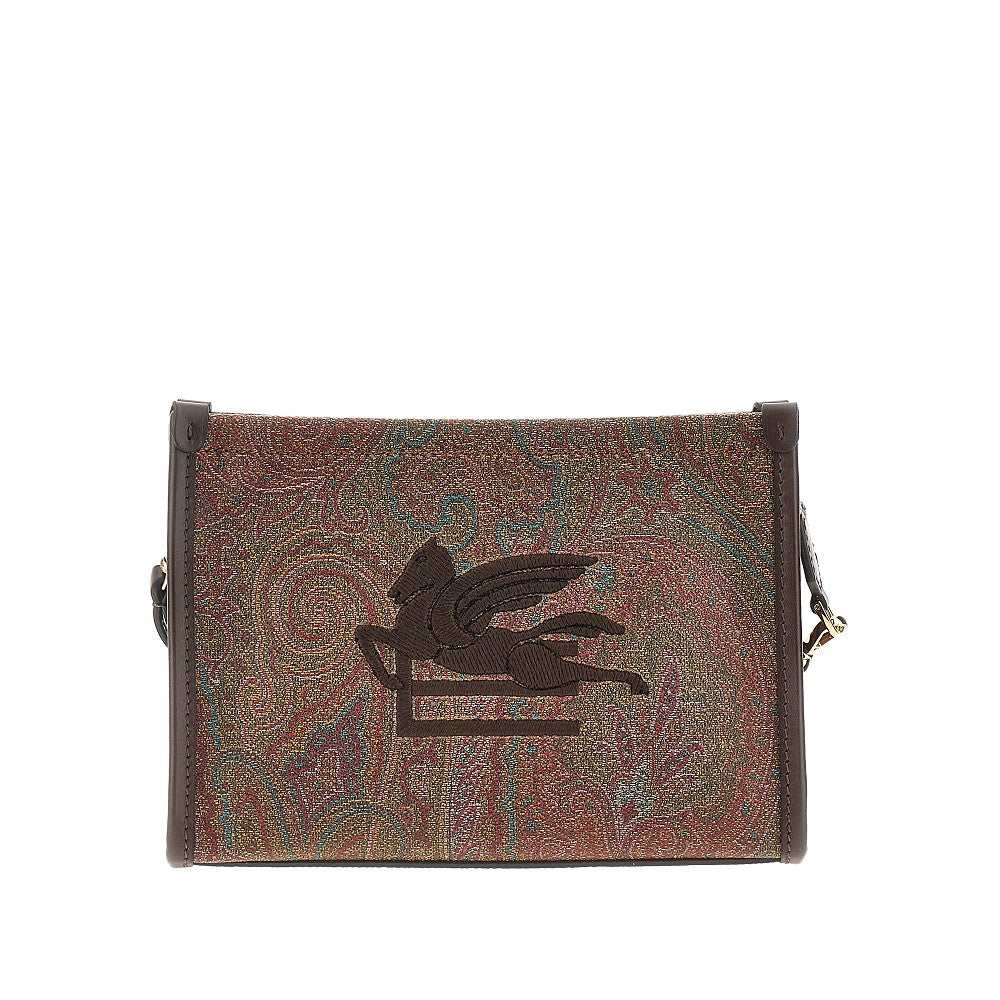 Etro Women Paisley Pouch With Pegaso Patch ETRO