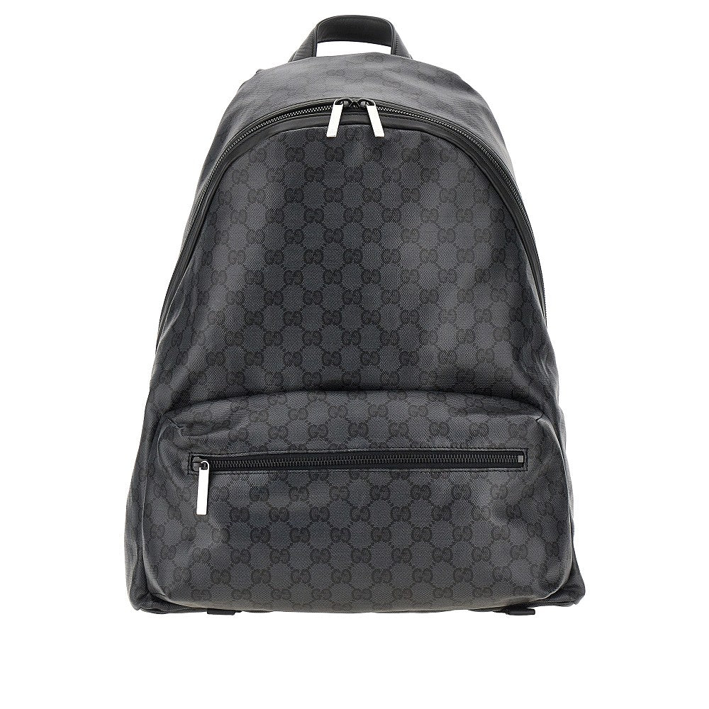 Gucci Men Gg Coated Fabric Medium Backpack GUCCI