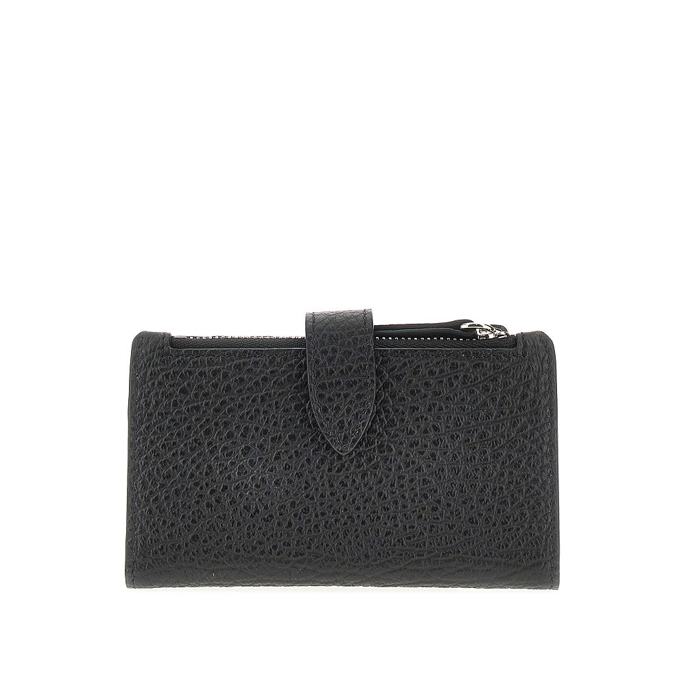 Maison Margiela Women Grain Leather Bi-Fold Cardholder MAISON MARGIELA