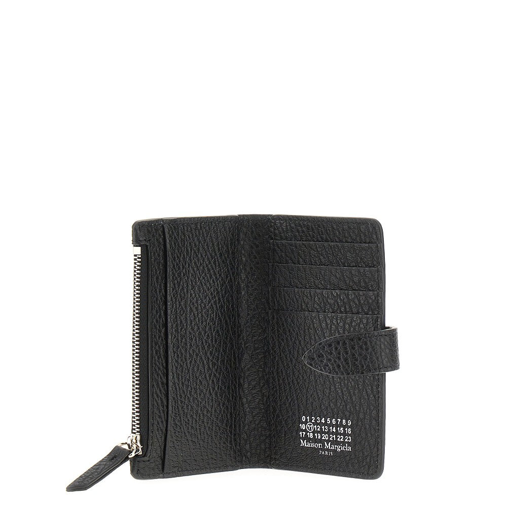 Maison Margiela Women Grain Leather Bi-Fold Cardholder MAISON MARGIELA
