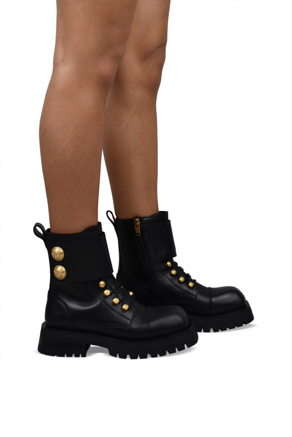 Balmain Women Ranger Army Boots BALMAIN