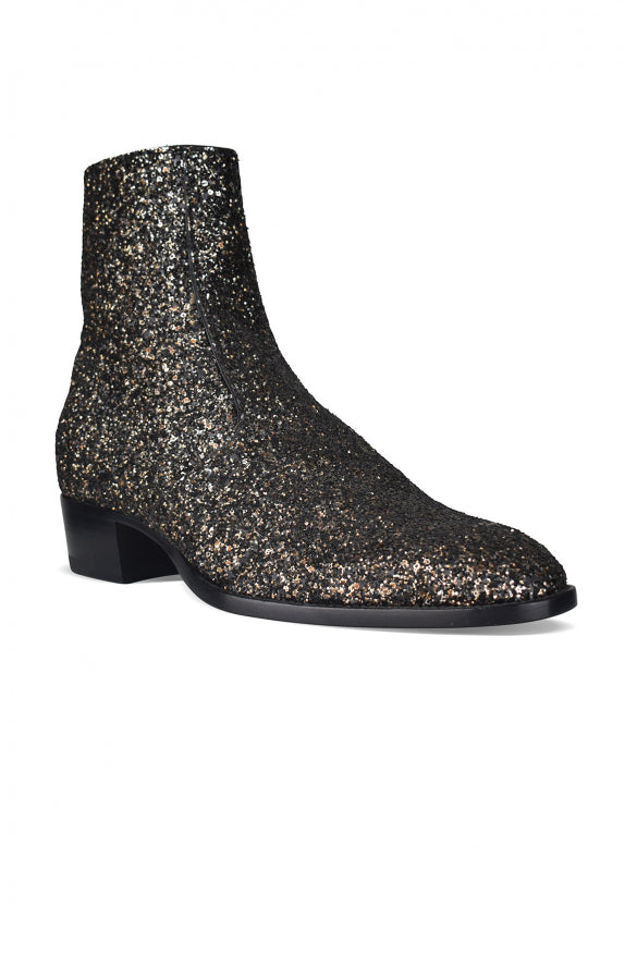 Saint Laurent Men Wyatt 40 Boots SAINT LAURENT