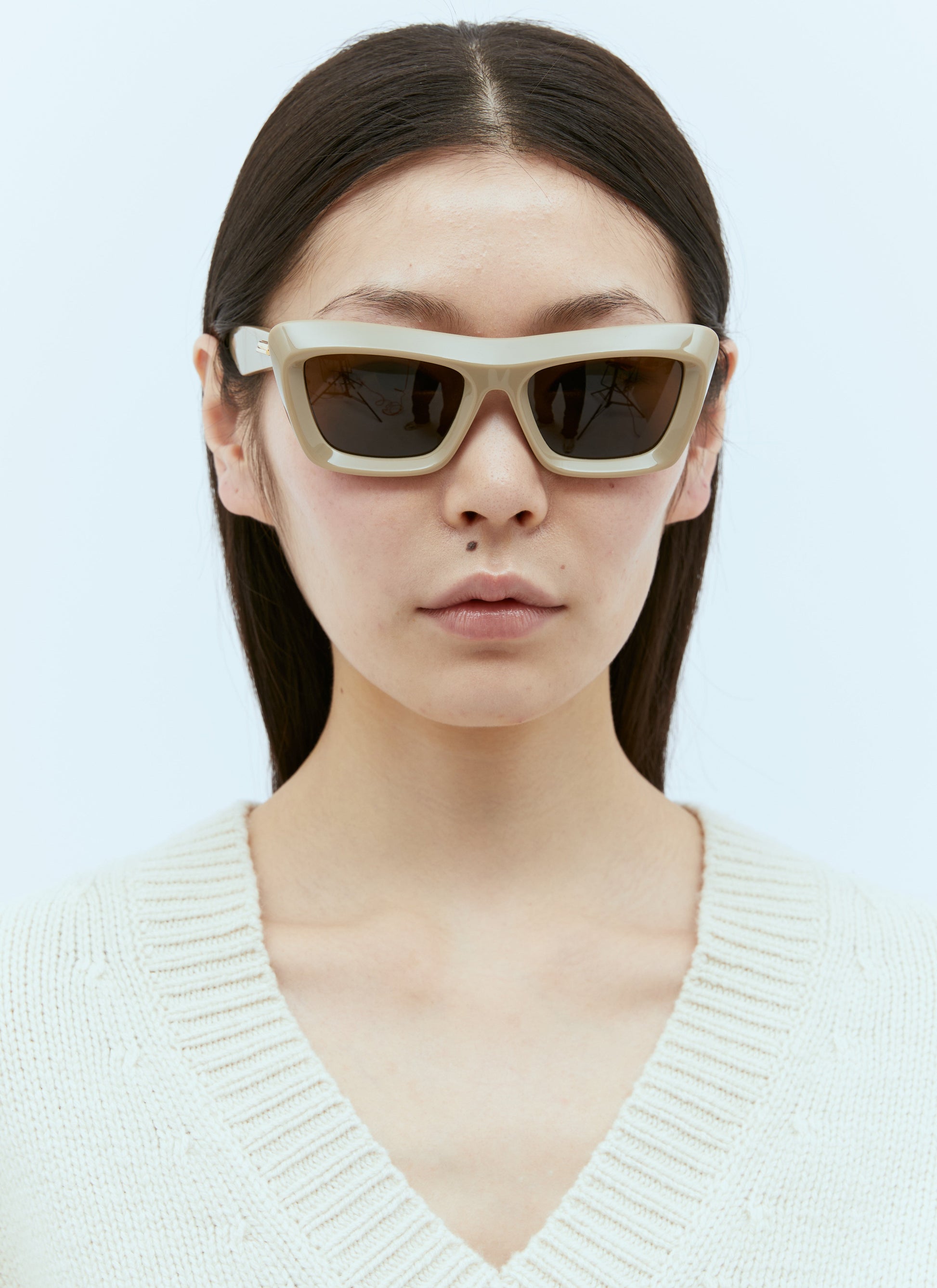 Bottega Veneta Women Classic Cat Eye Sunglasses BOTTEGA VENETA