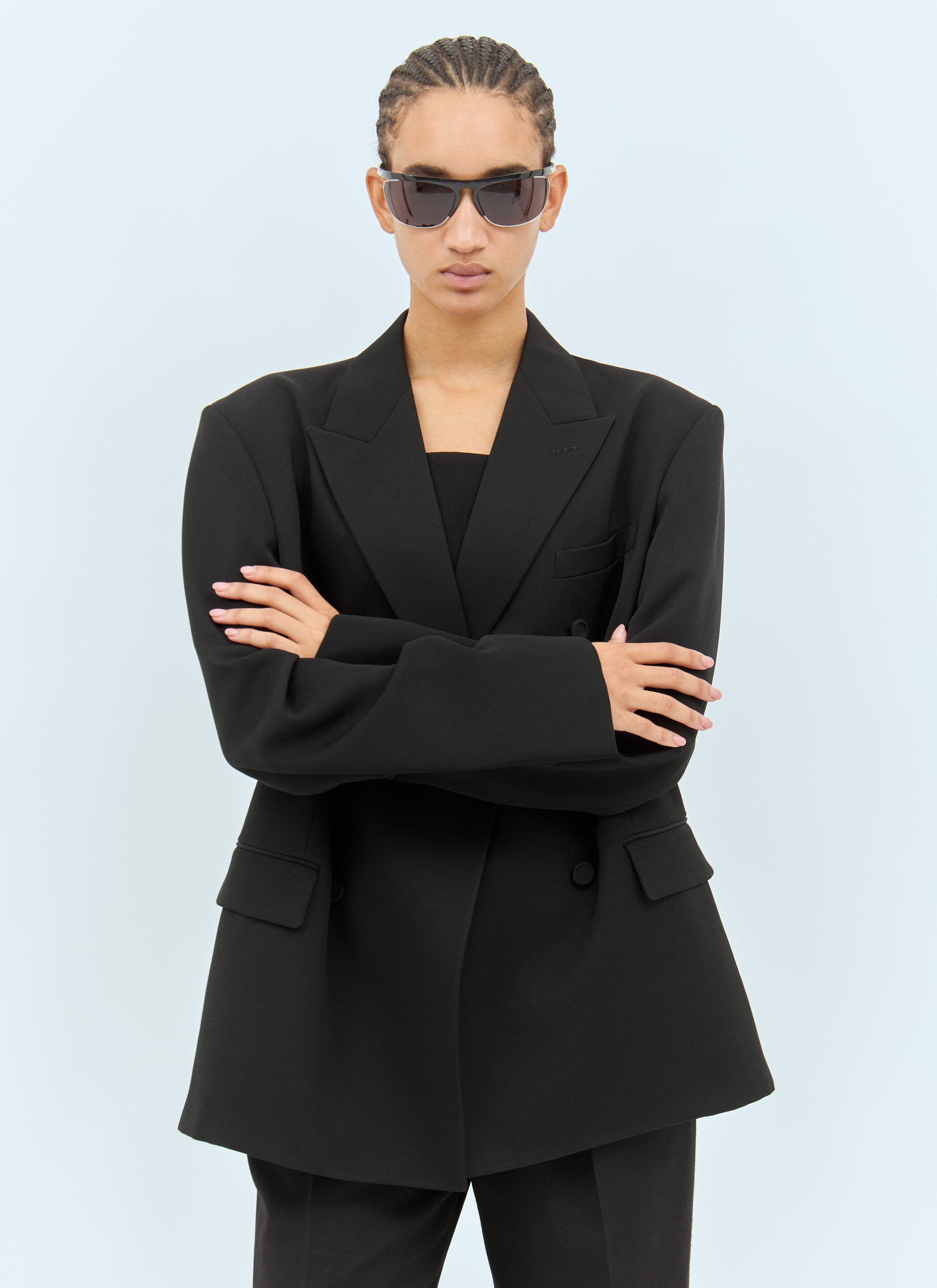 Bottega Veneta Women Speed Rectangular Sunglasses BOTTEGA VENETA